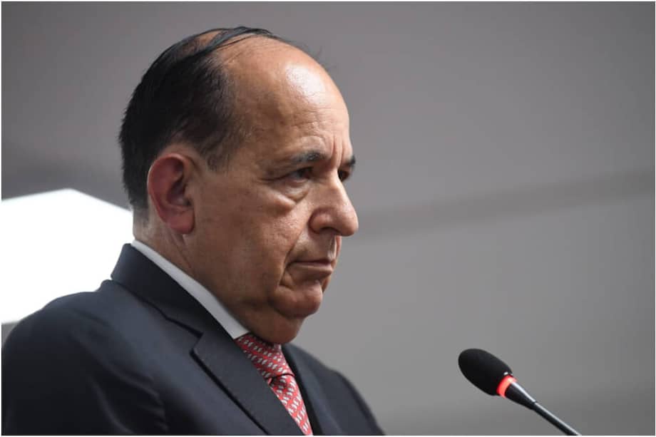 Ashton declarando en el juicio contra el magistrado suspendido Gustavo Malo en la Corte Suprema. / Gustavo Torrijos - El Espectador