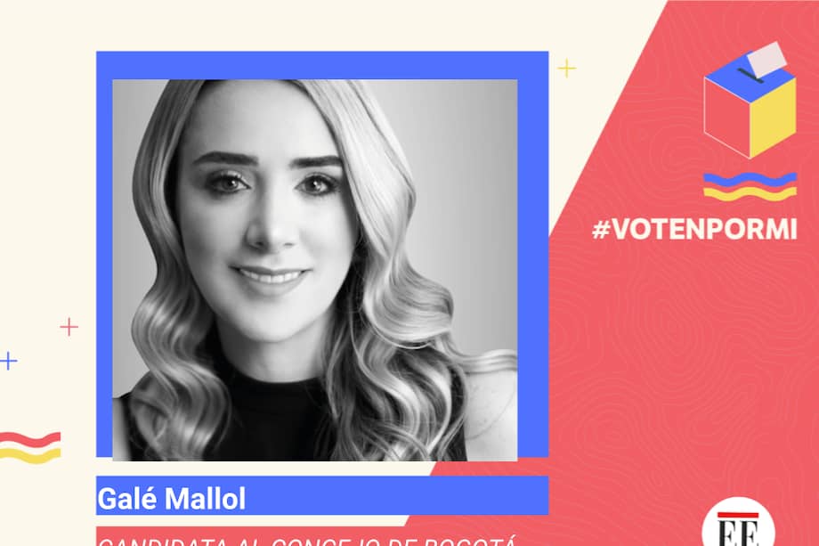 Galé Mallol, candidata al Concejo de Bogotá 2023