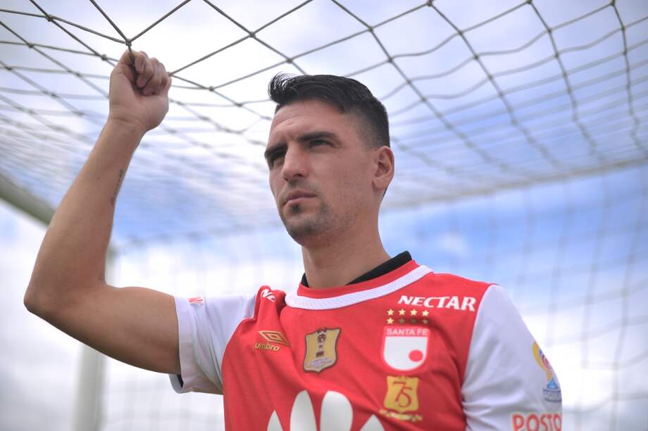 Horacio Salaberry, nuevo jugador de Santa Fe en este semestre. Andrés Torres