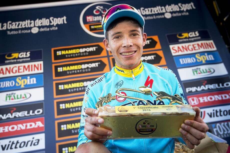 Miguel Ángel López, flamante campeón de la edición 97 de la Clásica Milán-Turín. / EFE
