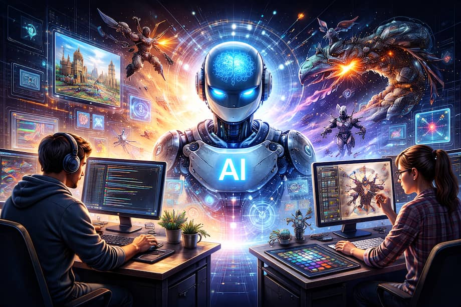 Casi el 10% del catálogo en Steam, la mayor biblioteca de juegos para PC en el mundo, está compuesto con títulos desarrollados con ayuda de la inteligencia artificial (IA) generativa.