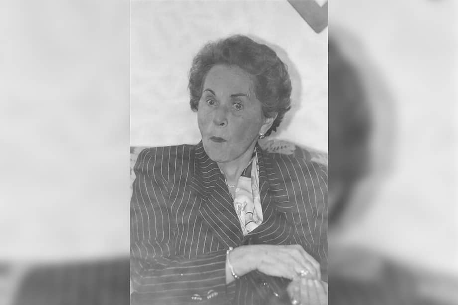 Lucy Nieto de Samper mantuvo durante 60 años su columna "Cosas que pasan" en el diario El Tiempo.