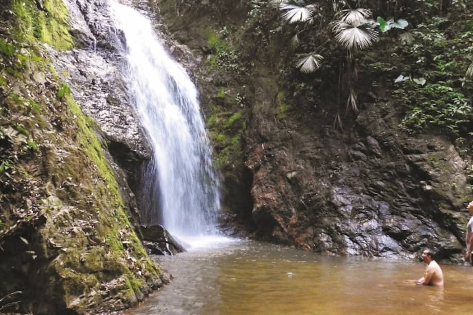 Salto de San Venancio, en San Vicente del Caguán (Caquetá). / Fotos: Juan Uribe