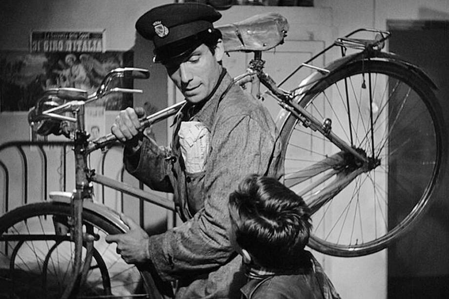 El ladrón de bicicletas.