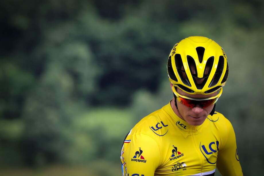 Chris Froome, cuatro veces campeón del Tour de Francia. / AFP