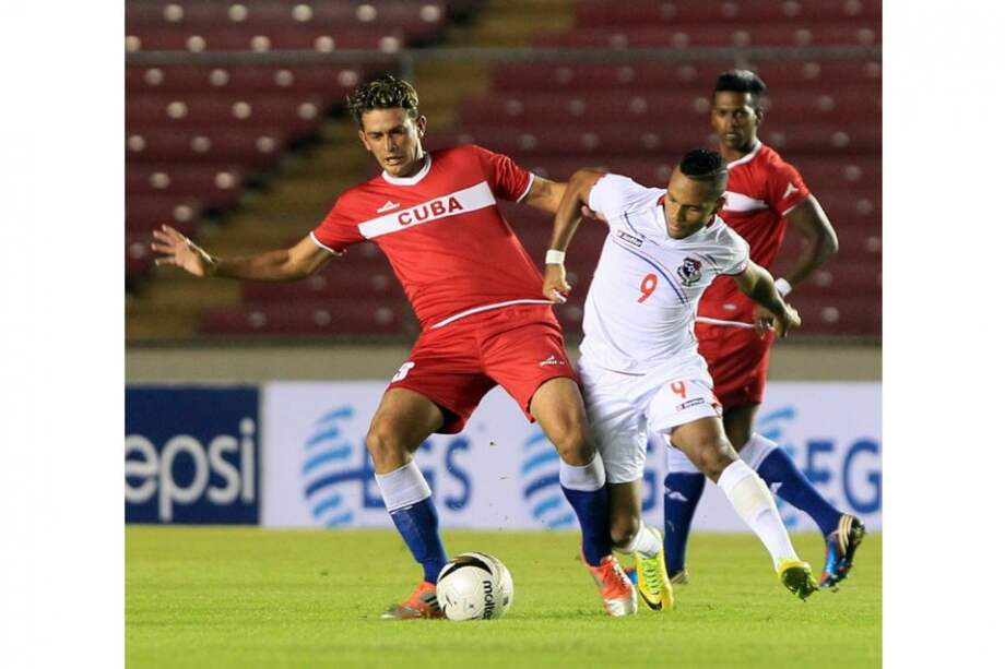 Selección cubana, en la reciente Copa de Oro./EFE