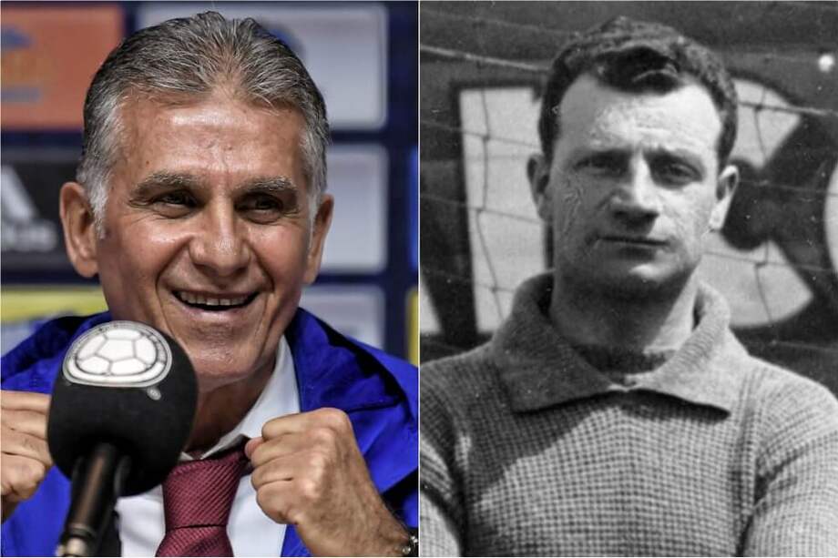 El portugués Carlos Queiroz (izq.) y el inglés Jack Greenwell (der.). / Mauricio Alvarado-El Espectador y FC Barcelona.es
