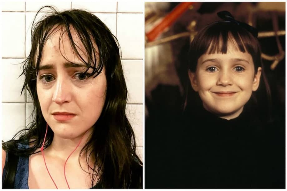 Mara Wilson, la niña de 'Matilda'.