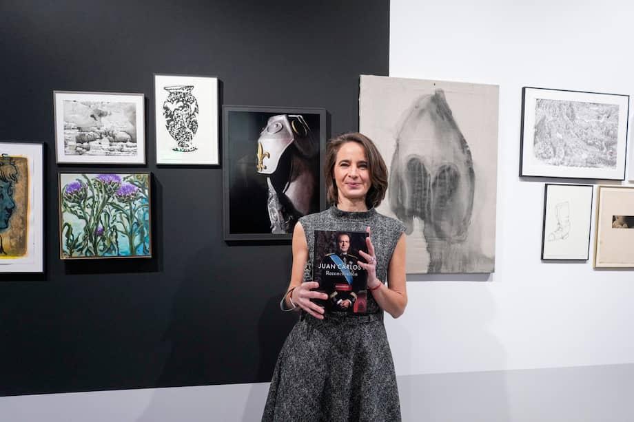 La autora Laurence Debray durante la presentación de 'Reconciliación', el libro de memorias del rey emérito, Juan Carlos I.