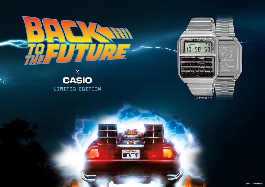 Casio lanza el CA-500 Back to the Future, edición limitada por los 40 años de la película