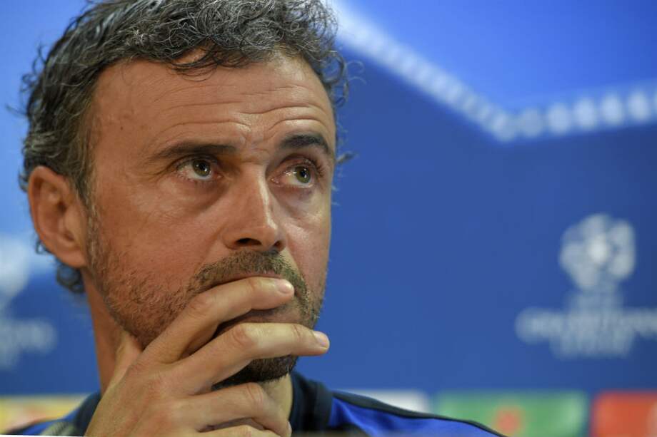 Luis Enrique, técnico del Barcelona. / AFP