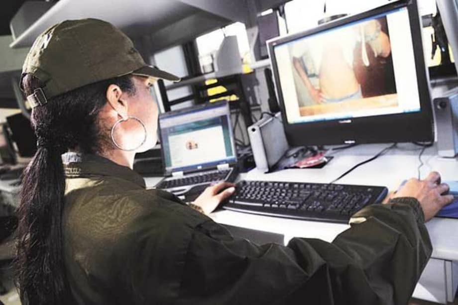 Centro de Capacidades para la Ciberseguridad de Colombia ‘C4’ de la Policía busca reforzar la seguridad en la web. / Gabriel Aponte - El Espectador