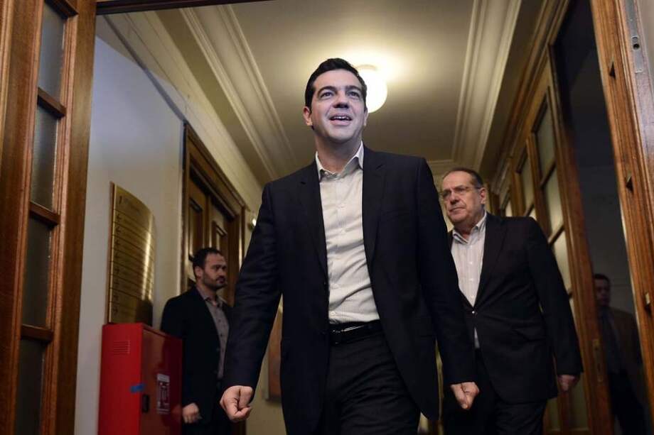 Alexis Tsipras, con 40 años, es el primer ministro más joven que ha tenido Grecia. / AFP