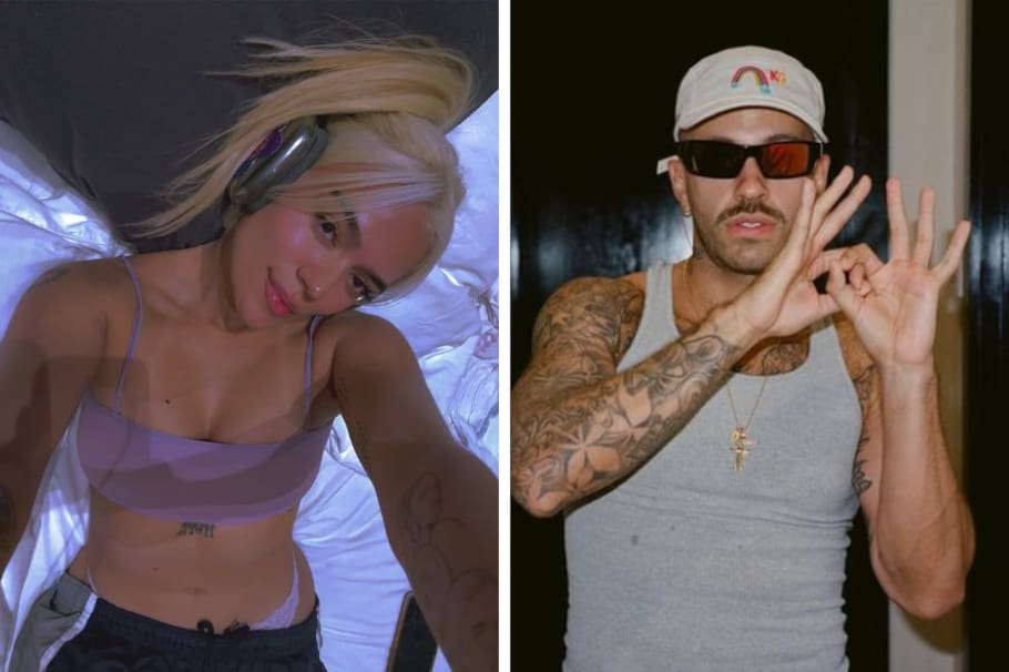 Karol G fue nombrada Mujer del año en Billboard y a su lado estuvo el cantante colombiano, Feid. Así oficializaron su relación.