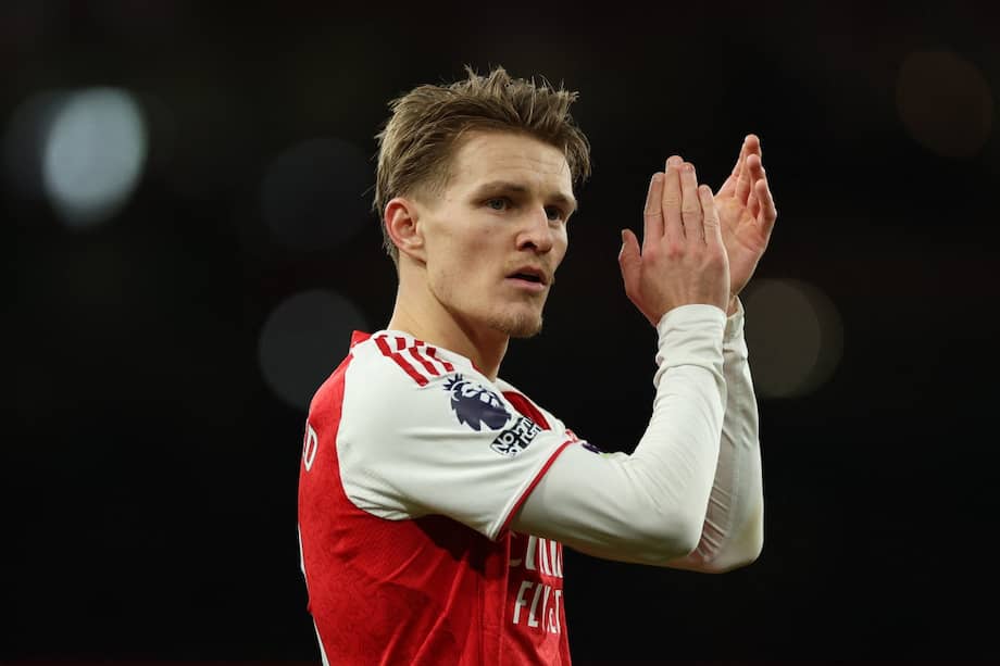 Martín Odegaard capitán del Arsenal.