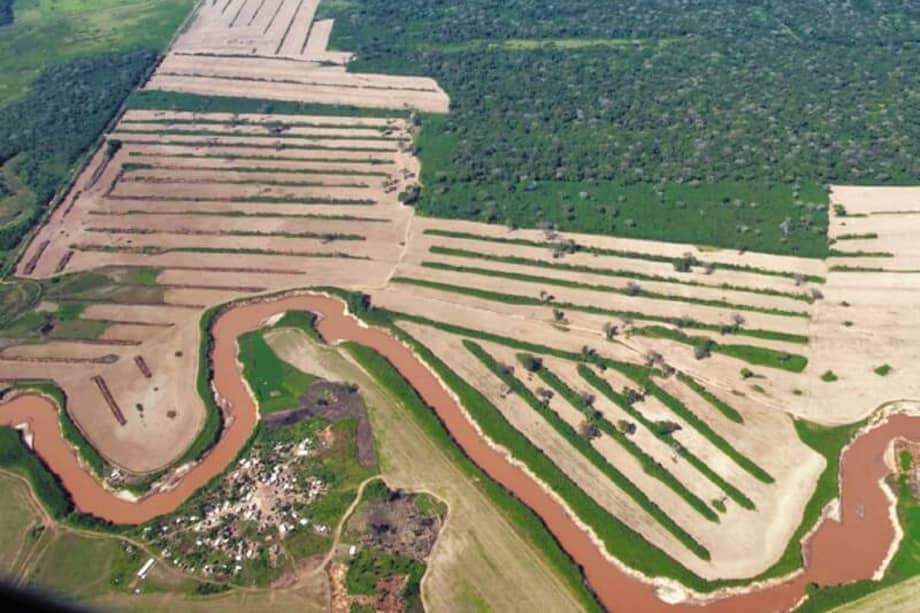 La Amazonia boliviana ha cambiado el uso de su suelo drásticamente: esto era selva hace una década. /E. Sánchez (FAN).