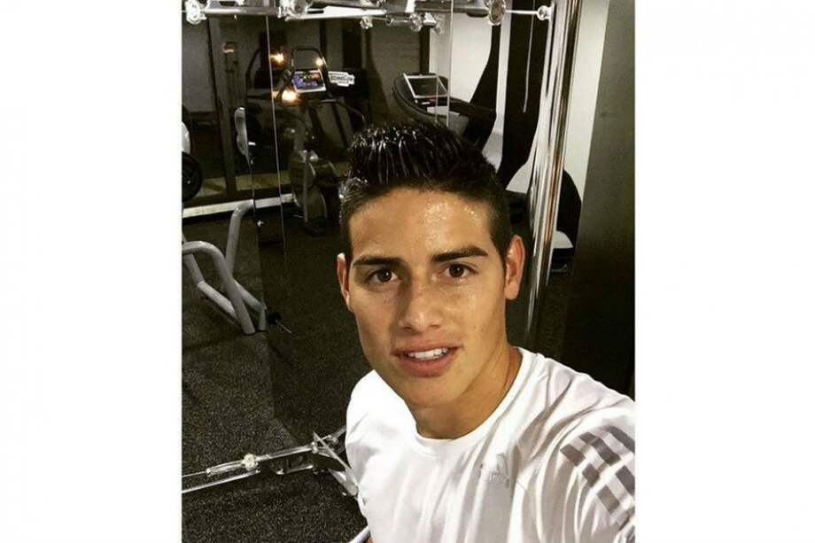 James Rodríguez continúa su proceso de recuperación con el Madrid. Foto: Facebook/James Rodriguez