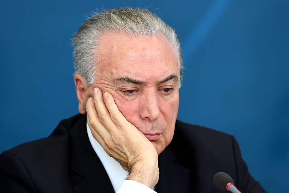 El presidente de Brasil, Michel Temer, deberá replantear sus relaciones internacionales luego del triunfo de Donald Trump. / AFP