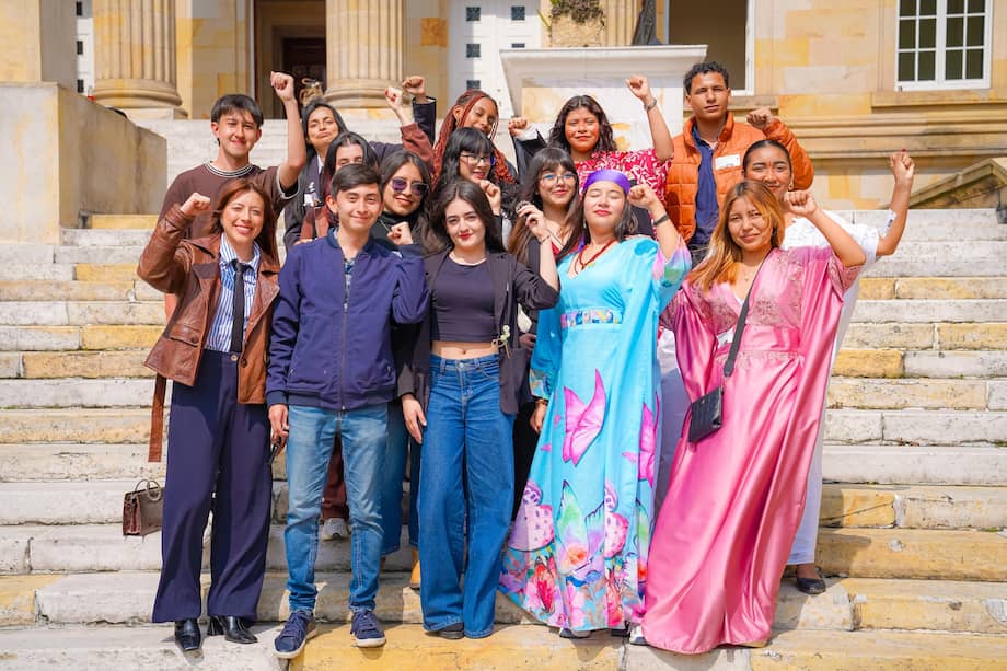 Jóvenes beneficiados con la política de gratuidad. / Cortesía Ministerio de Educación