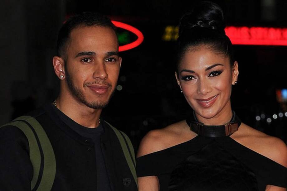Lewis Hamilton y Nicole Scherzinger. / Bang Showbiz