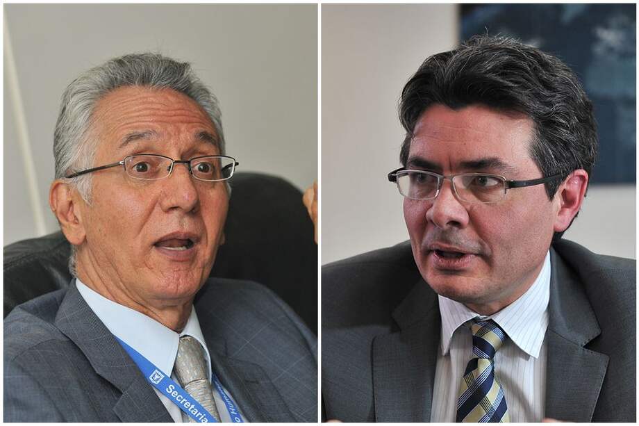 Guillermo Alfonso Jaramillo y Alejandro Gaviria. /Archivo