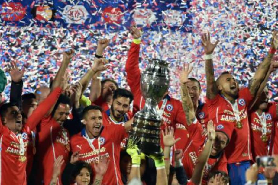 Chile venció a la Selección Argentina en la final de la Copa América. / AFP
