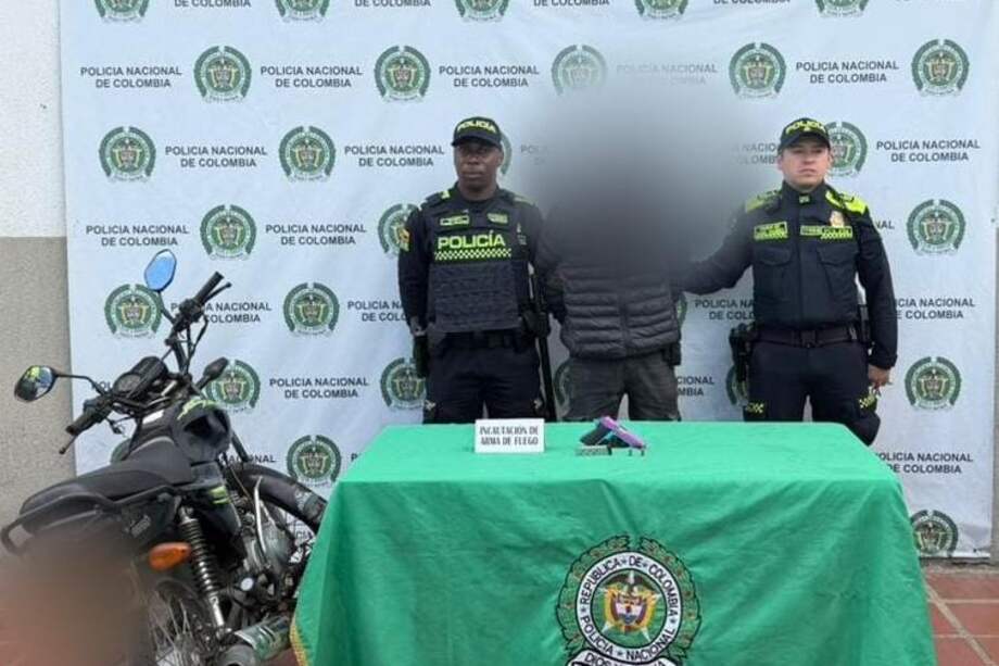 La Policía de Bogotá capturó en flagrancia a un presunto asesino.