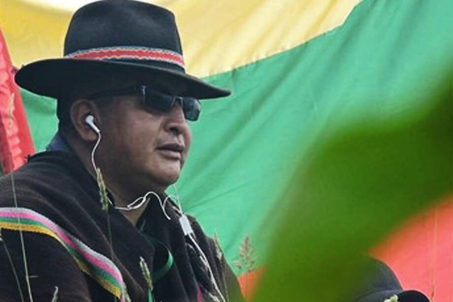 Oliverio Conejo, indígena asesinado en el Cauca.