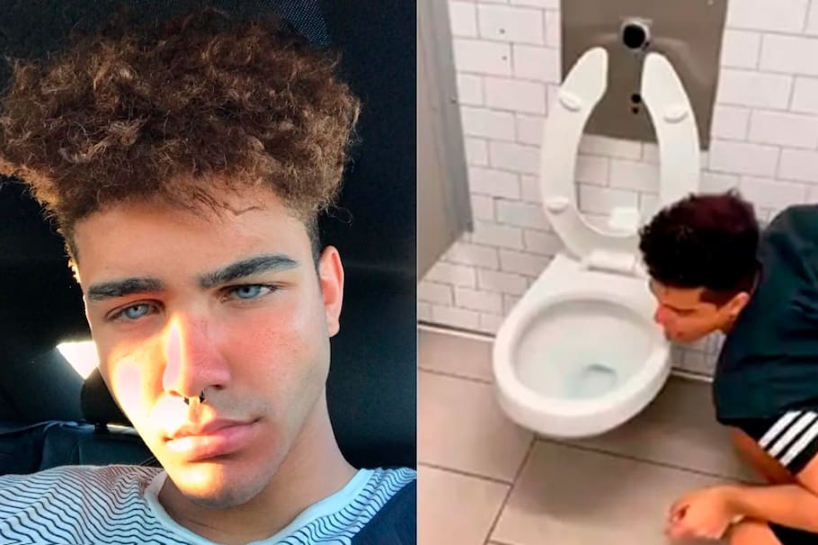 Se trata de Larz, un joven que ha alcanzado una porción de fama por cortar los lazos también con sus padres.