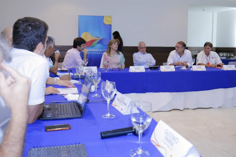 Comité Ejecutivo de los Juegos Deportivos Centroamericanos y del Caribe Barranquilla 2018. / Gobernación del Atlántico