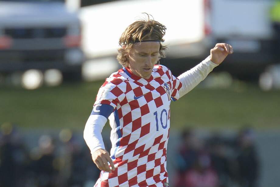 Luka Modric, mediocampista croata. / AFP
