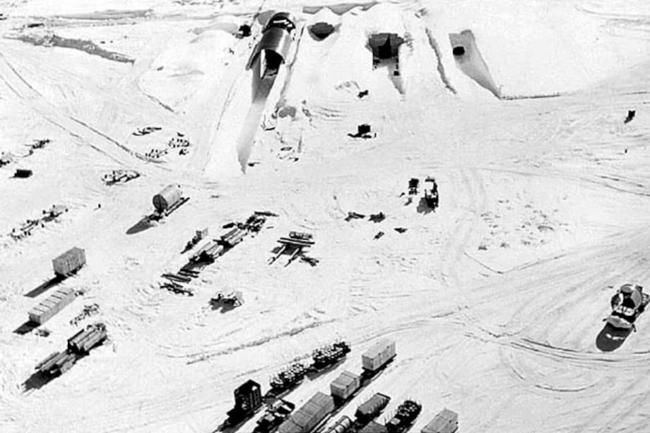 La base Camp Century en Groenlandia. / US Army
