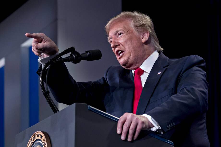 Donald Trump, presidente de Estados Unidos. / Bloomberg News.