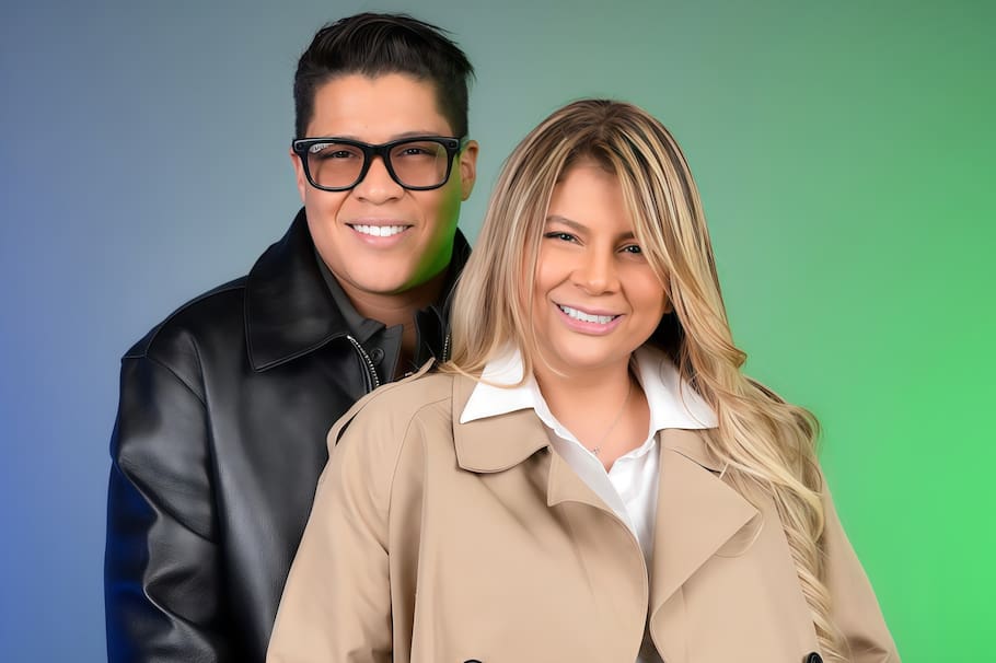 Rafa Pérez y Milagros Villamil