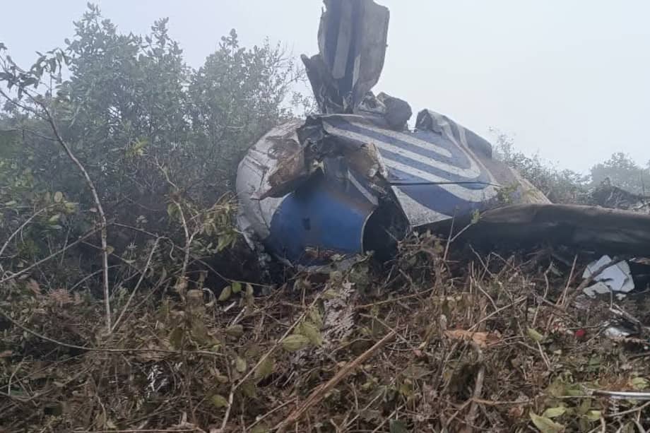 El avión cayó en zona rural entre Hacarí y La Playa.