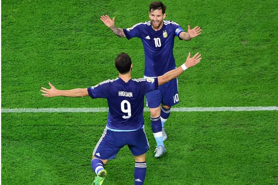 Lionel Messi se convirtió en el máximo artillero de la selección argentina. / AFP