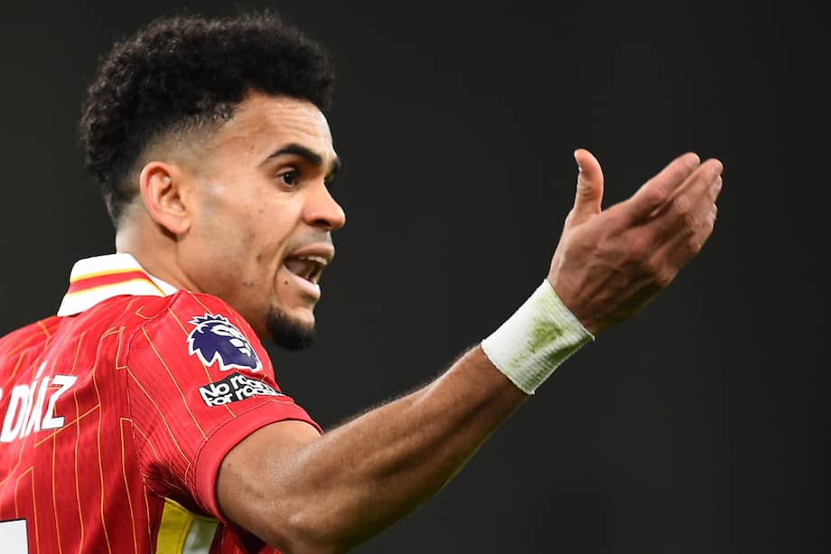 Luis Díaz, jugador de Liverpool.