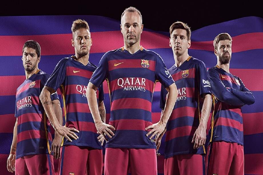 El cambio histórico de la camiseta del Barcelona