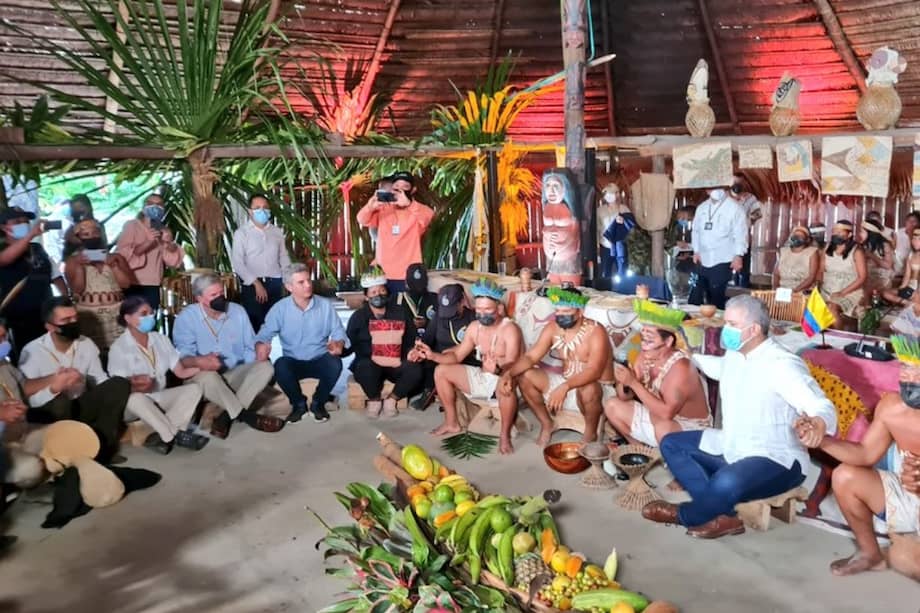 En el encuentro también se firmó un acuerdo para proteger la biodiversidad.