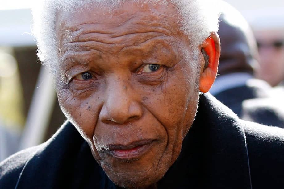 El expresidente sudafricano Nelson Mandela.