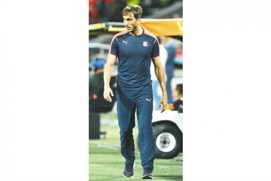 Luis Zubeldía se estrenó con empate como técnico del Medellín. / Luis Benavides