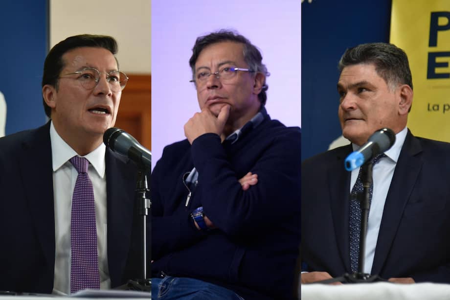 Registrador, Hernán Penagos; presidente, Gustavo Petro; procurador, Gregorio Eljach.