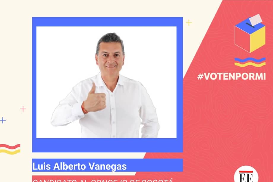 Es el número 3 del tarjetón de candidatos al concejo de Bogotá.
