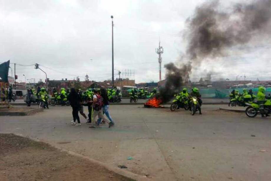Medida de aseguramiento para nueve personas por actos vandálicos en Soacha