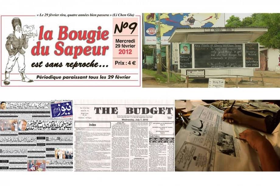 Cinco periódicos más inusuales en el mundo