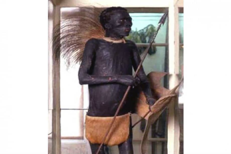 El Africano que fue exhibido como trofeo en Europa