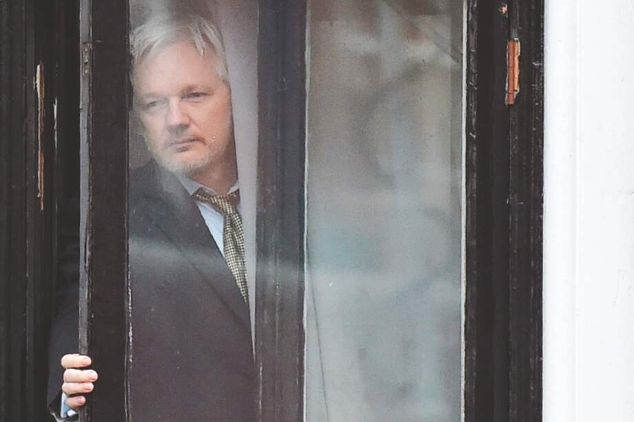 El fundador de Wikileaks, Julian Assange, se encuentra viviendo en la embajada ecuatoriana en Londres desde 2012. / AFP