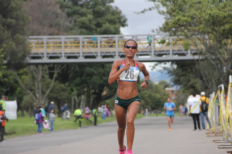 Kellys Arias, atleta colombiana. Foto: Porvenir
