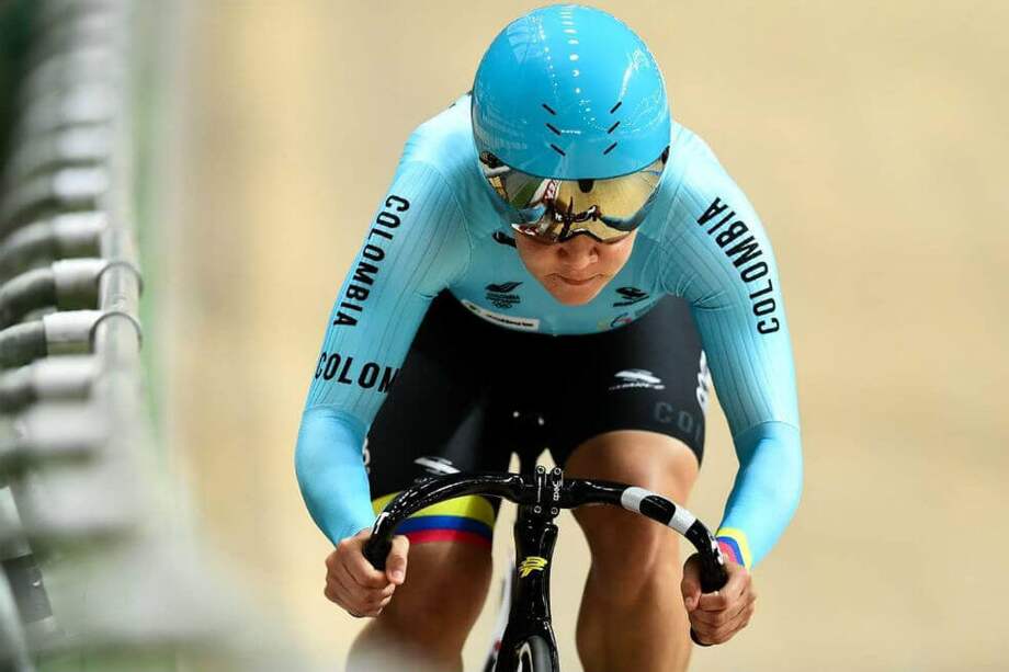 Bayona, ciclista santandereana. / Fedeciclismo