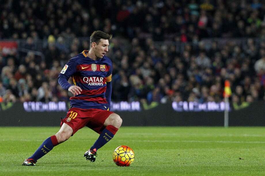 Lionel Messi, delantero del Barcelona. Foto: AFP